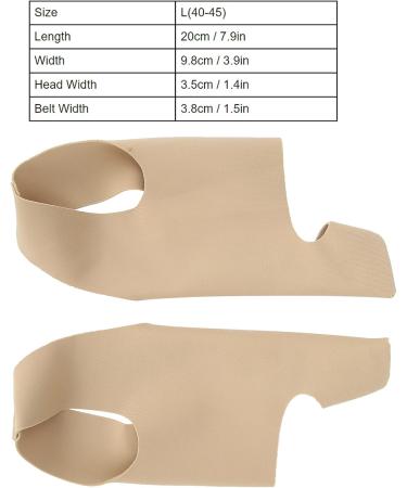 Bunion Corrector for Men & Women | Hallux Valgus Brace & Non-Slip Orthopedic Splint Sleeve | Comfort Day & Night (L) - Buy Online on GoSupps.com