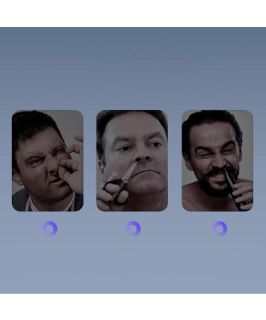  Ahuuen Eyebrow Pliers Nose Hair Clippers Anti Slip Round Tip Shavers Precisely For and Dry Shaving Sensitive Skin Care Travel Body and Ear - Buy Online on GoSupps.com