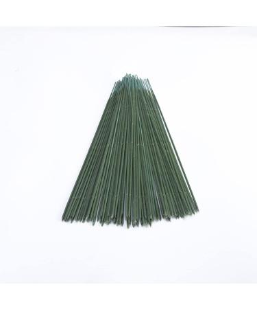 100 pcs 6.69 inch Plastic Floral Stem Wire for DIY Crafts - Green 17cm Artificial Flower Rod | Bouquet Arrangements Decor Supplies - Buy Online on GoSupps.com