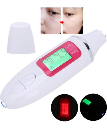 Qukaim Skin Tester Facial Skin Moisture Tester LCD Display Skin Water Oil Sensor Analyzer Multifunctional White - Buy Online on GoSupps.com
