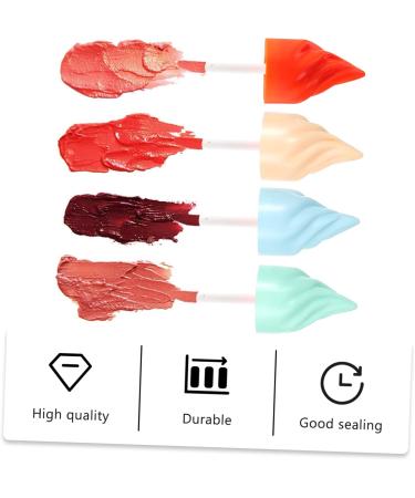Vaguelly Lot de 6 Tubes de Gloss L vres Cr me Glac e Format Petit Flacons R utilisables L gers et tanches pour Maquillage Mobile Mat riau Solide Usage Voyage et Couleur Al atoire - Buy Online on GoSupps.com