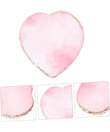 Ipetboom Nail Palette Nails Gel Acrylic Nail Manicure Nail Tip Board Nail Art Tool Nail Mixing Plate Mixing Palette Gold Cosmetic Decor Nail Color Mix Board Resin Nail Piece Love Pink - Buy Online on GoSupps.com