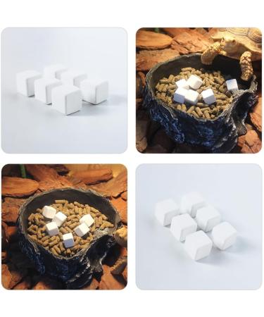 SEWACC 6pcs Reptile Blocks Fish Tank Substrate Natural Minerals Supplement Cubes for Turtles Reptiles - Buy Online on GoSupps.com