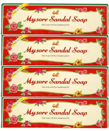  Mysore Sandal Mysore Sandal Set of 12 wooden soaps 150g - Buy Online on GoSupps.com