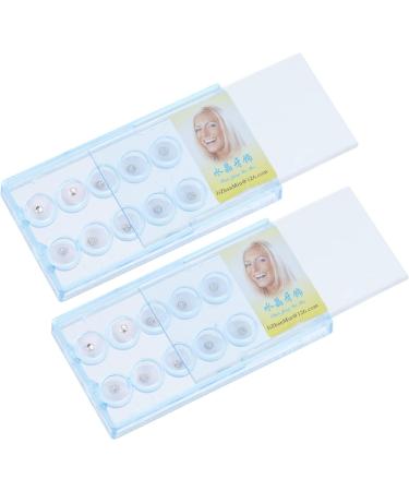 Exceart 40 STK Tooth Jewelry - Crystal Diamond Decorations & Gemstones for Teeth | Artificial White Crystal Decor | Perfect for Unique Accessories - Buy Online on GoSupps.com