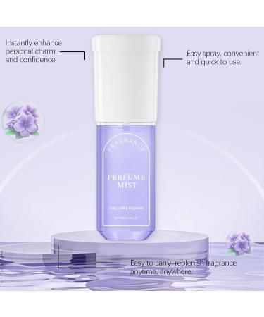 Brazilian Spray Fruity Fragrance Perfume Mist Hair & Body Fragrance Mist Brazilian Fragrance Perfume for Women Eau de Toilette Day or Night Spray (Brazilian Jasmine) (Violet flower) - Buy Online on GoSupps.com