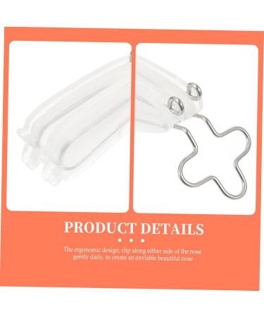DOITOOL 2 Pi ces Pince-nez Modelant Outils Clip De Nez Dispositif De Nez Le Haut L ve-nez Pince-nez De Natation Formeur De Nez Bricolage Clip Beaut Cosm tique Silicone 5X3.5X2.3CM 2 - Buy Online on GoSupps.com