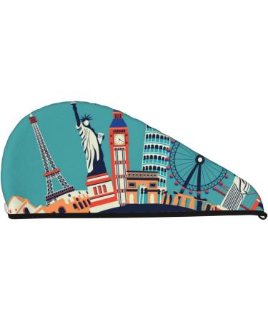 Travel Microfiber Hair Towel - Super Absorbent Coral Velvet Wrap for Women | Quick Dry for Long Curly & Thick Hair - Buy Online on GoSupps.com