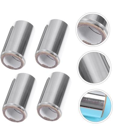 Angoily 4 Rolls Hair Color Perm Tin Foil Pedicure Craft Art Hair Dye Hair Styling Tools Hair Foils for Highlighting Small Beard Comb Hair Highlighting Foil Nail Polish Embossed - Buy Online on GoSupps.com