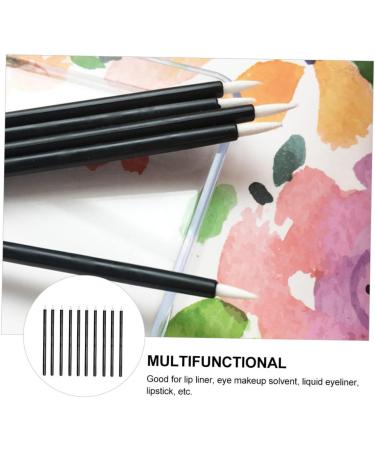 Mipcase 100pcs Disposable Eyeliner Gel Eyeliner Brush Lip Scrubber Tool Makeup Eyeliner Brush Mascara Liquid - Buy Online on GoSupps.com