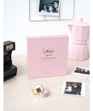 Official Make Good Memories Photo Album 6.3 x 6.3 inch Hardcover - Personalized Gift for Her - Girls' Photo Book with 22 Pages - Perfect Friend Gift - Buy Online on GoSupps.com