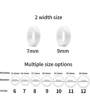 COLMO Model 3 Smart Ring Accessory for Tesla Model 3 Key Card Key Fob Replacement - Ceramic RFID Smart Ring US 11 - Fast Priority Delivery Worldwide | 7mm White - US 7 - Buy Online on GoSupps.com