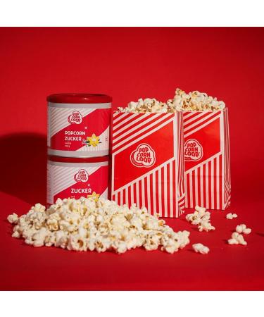 Popcornloop 100 Count Popcorn Bags - Red & White Striped Party Snack Boxes for Candy Weddings & Events - Perfect Gift for Kids - Buy Online on GoSupps.com