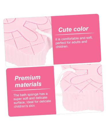 Buy Hemoton Soft Pink Bath Sponge | Natural Body Shower Scrubber Tools | Bulk Child Mud Rubbing Sponge - Eco-Friendly & Durable - Buy Online on GoSupps.com