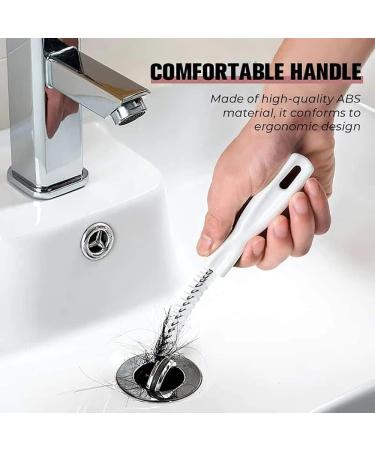 45cm Lengthened Bendable Pipeline Dredging Brush 2pcs Sink Drain Overflow Cleaning Brush Household Sewer Hair Cleaner Hair Drain Clog Remover Cleaning Tool for Kitchen Sink Bath Tub Toilet - Buy Online on GoSupps.com