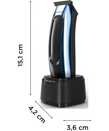 Rowenta Barber Experience Tondeuse de finition pour homme Lame en T Rev tement DLC Auto-aff tage TN1851E0 M tal Liquide et Noir - Buy Online on GoSupps.com