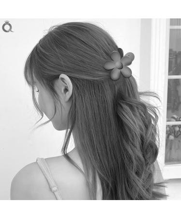 Cute Flower Claw Clip Hair Clip for Women - Non-slip Matte Claw Clip for Thick, Medium, and Thin Hair - Leopard Hair Clip - 1ct - Buy Online on GoSupps.com