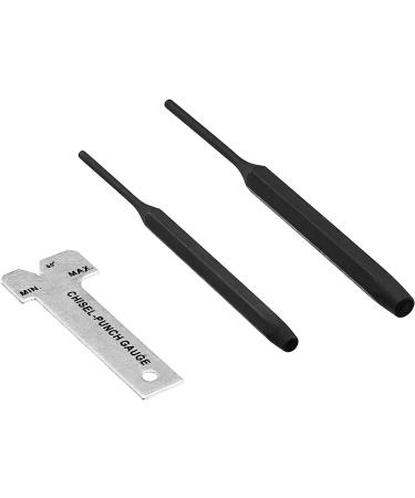 Amazon Basics 16-Piece Chrome Vanadium Steel Punch and Chisel Set + Storage Pouch - Buy Online on GoSupps.com