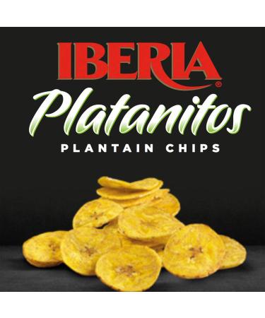 Iberia Saladito Plantain Chips 20 oz - Lightly Salted | Crispy Snack - Buy Online on GoSupps.com