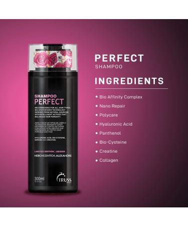 Truss Perfect Shampoo - Promotes Healthy Hair Growth | For All Hair Types | Silky Treatment from Roots to Ends | Ph Balanced - Buy Online on GoSupps.com