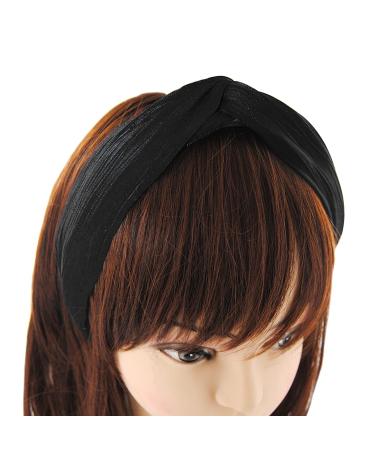 Buy Axy Headband with Sophisticated Knots - Elegant Black Hair Accessory | International Shipping Available - Buy Online on GoSupps.com