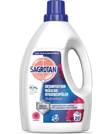 Sagrotan Laundry Hygiene Budding Disinfectant - 4 x 1.5L for Hygienically Clean & Fresh Laundry - International Shipping - Buy Online on GoSupps.com