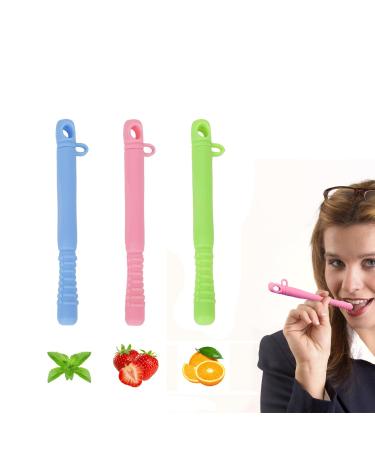 Chewable Essential Oil Breath Stick Chewable Breather Sticks Portable Breath Silicone Freshener sticks