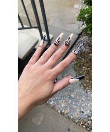 Halal Finger Nail Rings Set of 10 - Reusable and Adjustable - Gold - Buy Online on GoSupps.com