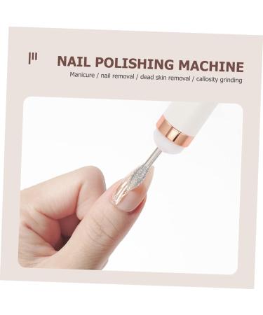 FRCOLOR 5 Sets Nail Polisher Plastic White Nail Grinder Manicure - Buy Online on GoSupps.com