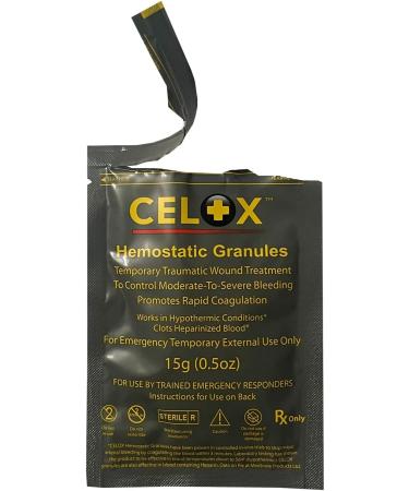 SIXNE Celox Hemostatic Granules 15g - Fast-Acting Bleeding Control - Buy Online on GoSupps.com