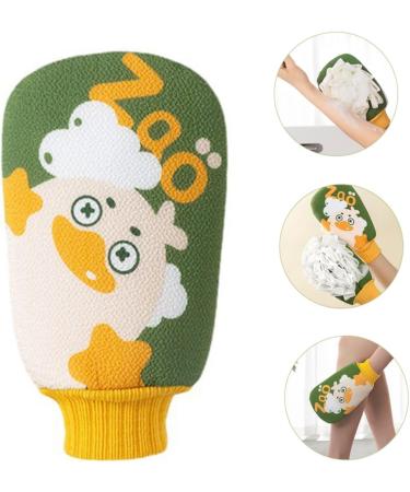 POPETPOP Bath Flower Gloves Bath Mitten Exfoliating Back Scrubber Mens Loofah Cute Shower Gloves Dead Skin Remover Loofahs Shower Loofah Sand Off Mitt Exfoliating Mitt Glove Towel or Body - Buy Online on GoSupps.com