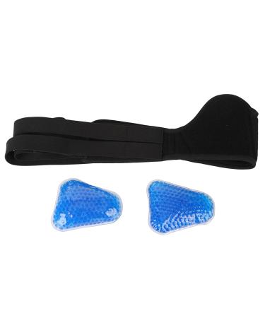 Haofy Hernia Correction Belt Hernia Belt Adjustable Ergonomic Prevents Relapse with Gel Pad Skin-friendly for Everyday Use