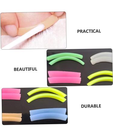Minkissy Lash Lift Rods & Pads - 12 Pairs Silicone Eyelash Perm Lift Tools for Perfect Curling & Extension - Buy Online on GoSupps.com