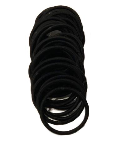 MSC 40 Pack 2mm Thick No Metal Hair Bands - Perfect Ponytail Holders for Women Girls & Men | Ideal for Thick Hair - International Shipping - Buy Online on GoSupps.com