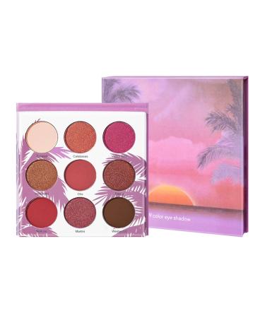 Makeup Eyeshadow Palette 9 Colors Shimmer and Matte Eyeshadow Very Colorful Eyeshadow Palette (02)