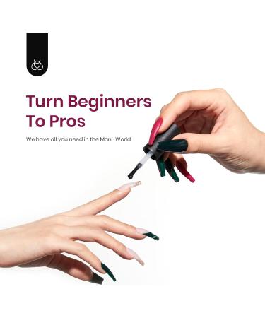 Beetles 20Pcs Glamping Trip Gel Nail Polish Kit - Holiday Winter Colors Set with Base, Top Coat, Soak off UV, DIY Manicure - Christmas Gift - Buy Online on GoSupps.com