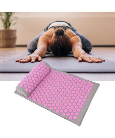 Acupressure Mat & Pillow Set - Yoga Massage Set (68x42 cm) for Pressure Point Relief - International Shipping Available - Buy Online on GoSupps.com