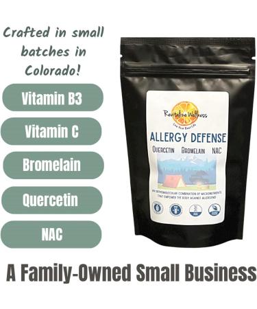 Revitalize Wellness Allergy Relief Supplement with Quercitin, Bromelain & Vitamin C - Natural Antihistamine and Immune Support - Buy Online on GoSupps.com