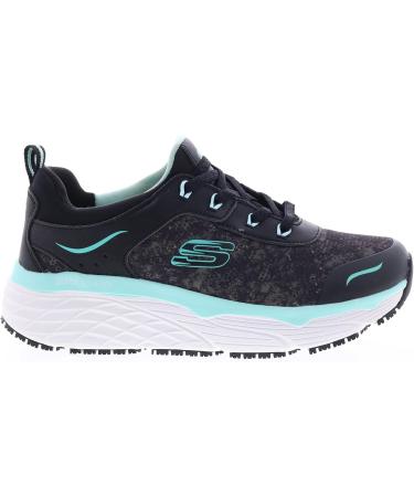 Skechers Work Rastip Women's Slip Resistant Athletic Shoes - Black/Multi - Size 7 - Buy Online on GoSupps.com