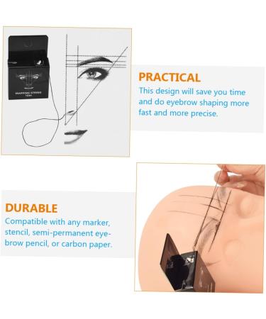 Beavorty Eyebrow Thread Tool 4pcs Eyebrow Ink Eyebrow Positioning Ruler Brow Map Line Eyebrow Mapping Line Lightness Suite - Buy Online on GoSupps.com