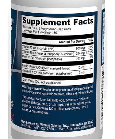 Zinc-Free AREDS 2 Eye Vitamins with Zeaxanthin and Lutein - Soy-Free Capsules - Buy Online on GoSupps.com