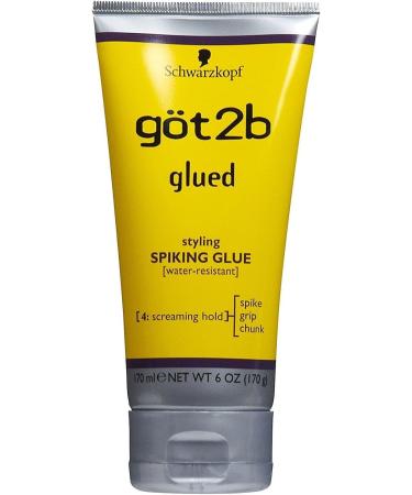Schwarzkopf Got2b Glued Spiking Glue Hair Styling 6-Ounce Tube & InPLAY Sculpt Paste 57 g - Buy Online on GoSupps.com