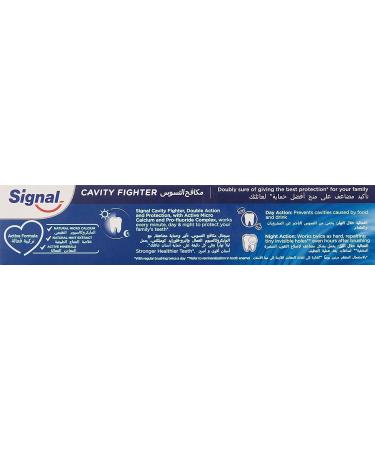 2 Box Signal Anti Caries Toothpaste - Cavity Fighter with Active Micro Calcium & Pro Fluoride Complex for Ultimate Protection (4.23 oz each) - Best for Long Term Fortification - Buy Online on GoSupps.com