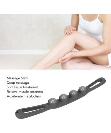 360-Degree Gray Muscle Massage Scooter | Relieve Sore Muscles & Enhance Lymphatic Drainage - Relaxing Muscle Roller Tool for Shoulders & Arms - Buy Online on GoSupps.com