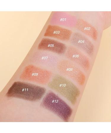  HIFFEY Waterproof Pearlescent Eyeshadow Stick 20 Colors Long Lasting Glitter Shimmer Highlighter Pen Makeup Cosmetics (Color : B01) - Buy Online on GoSupps.com