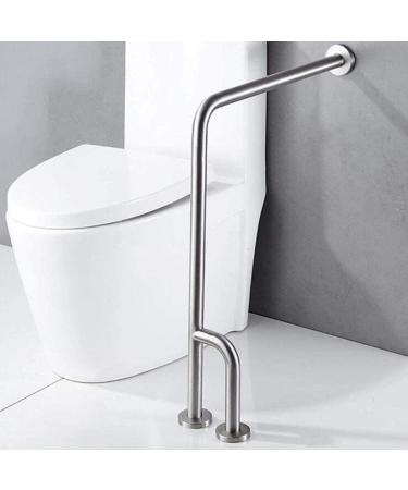 Bathroom Handrail Support Grab Bar Toilet Safety Handicap Seat Rails Grab Bars Skid Resistance Toilet Bar Hand Grips Disability Aid