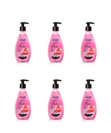 Amalfi Liquid Soap 16.9 oz (Pack of 6) (Rosehip)