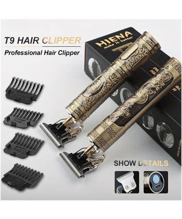 Razors T9 Hair Trimmer - Cordless Beard & Hair Cutting Tool | Home Salon Personal Care (Metal Black - Buy Online on GoSupps.com