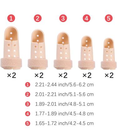 Buy Sussurro 10-Piece Finger Protection & Extension Splint - Hammer Finger Protection Plastic Finger Rail for Basketball & Joint Safety - International Shipping Available - Buy Online on GoSupps.com