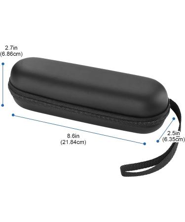 ProCase Hard EVA Travel Case for Oral-B/Philips Sonicare Electric Toothbrush - Black | Protective Cover Bag with Mesh Pocket - Buy Online on GoSupps.com